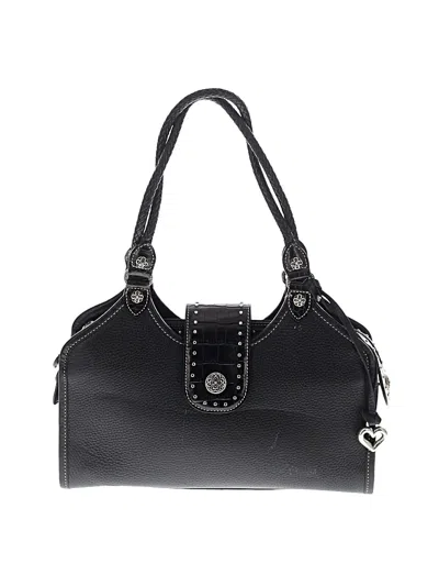 Pre-owned Brighton Shoulder Bag In Black