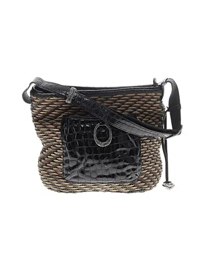 Pre-owned Brighton Shoulder Bag In Black