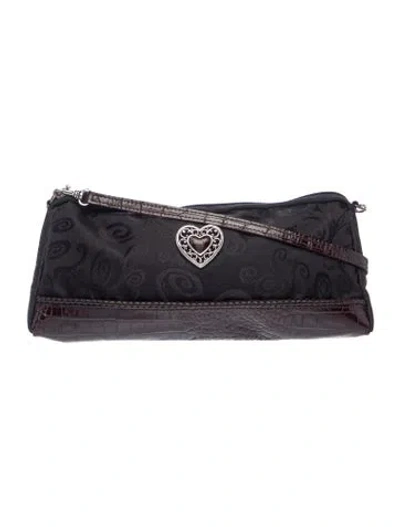 Pre-owned Brighton Shoulder Bag In Black