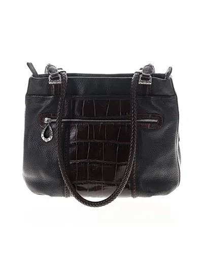 Pre-owned Brighton Shoulder Bag In Black