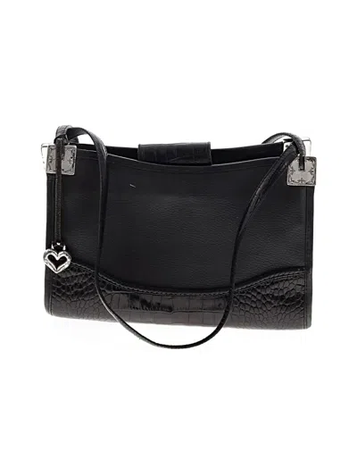 Pre-owned Brighton Shoulder Bag In Black