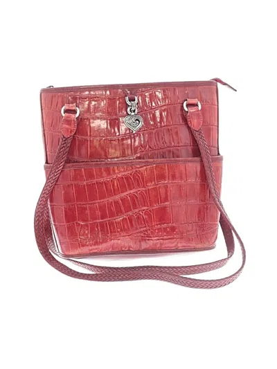 Pre-owned Brighton Shoulder Bag In Red