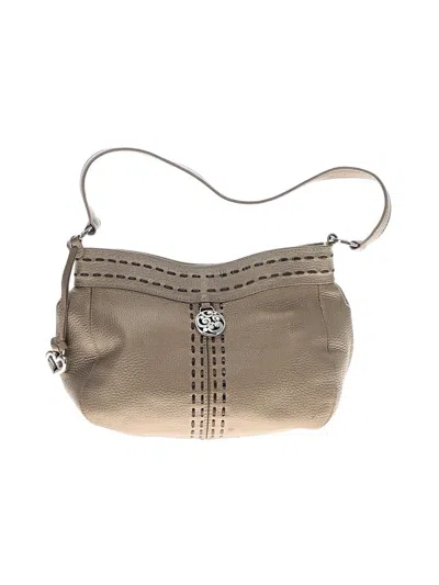 Pre-owned Brighton Shoulder Bag In Tan
