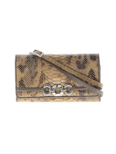 Pre-owned Brighton Shoulder Bag In Tan