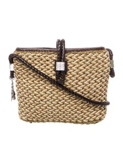 Pre-owned Brighton Shoulder Bag Vintage In Neutrals