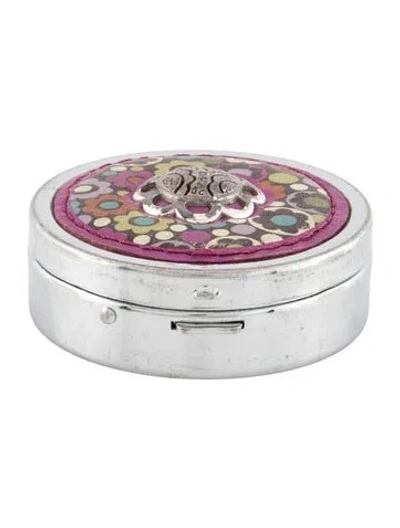 Pre-owned Brighton Silver Pill Box