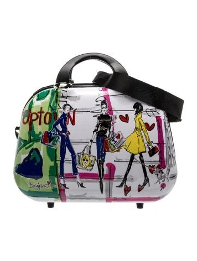 Pre-owned Brighton Top Handle Bag In Blue