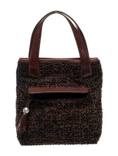 Pre-owned Brighton Top Handle Bag In Brown