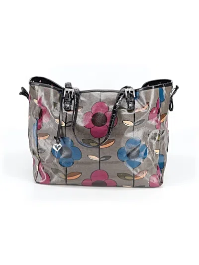 Pre-owned Brighton Tote Bag In Gray