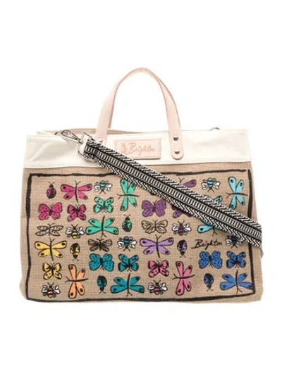 Pre-owned Brighton Tote In Neutrals
