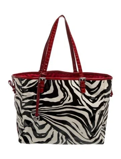 Pre-owned Brighton Tote In Red