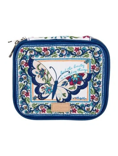 Pre-owned Brighton Travel Jewelry Case W/tags In Blue