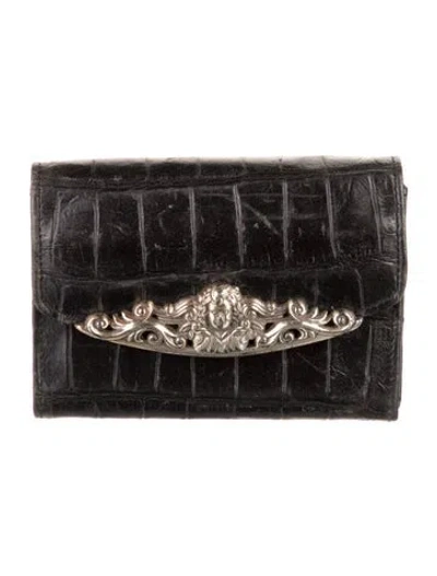 Pre-owned Brighton Vintage 1993 Wallet In Black