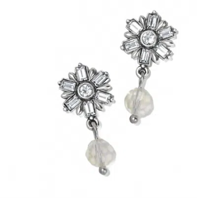 Brighton Winter Miracle Earrings In Silver In Metallic
