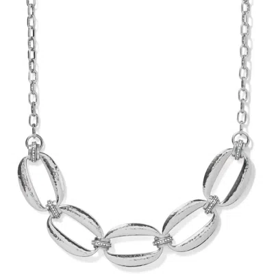 Brighton Woman's Meridian Lumens Collar Necklace In Silver