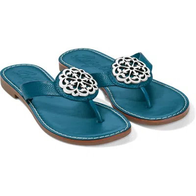 Brighton Women's Alice Sandals In Peacock In Blue