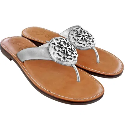 Brighton Women's Alice Sandals In Silver
