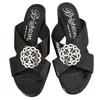 Brighton Women's Alison Sandal In Sioux Black In Multi