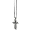 Brighton Women's Amphora Large Cross Necklace In Silver In Silver