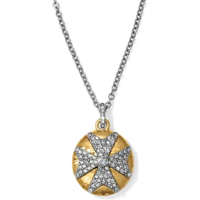Brighton Women's Anatolia Infinity Reversible Necklace In Silver In Gold