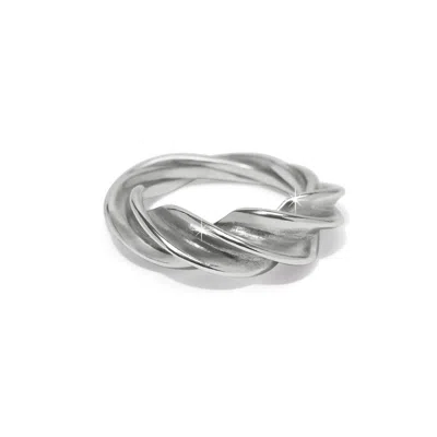 Brighton Women's Antica Ring In Silver In Pattern