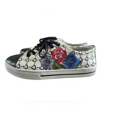 Brighton Women's Beauty Sneakers In White Multi