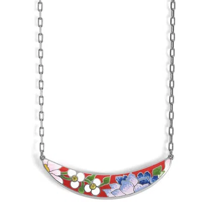 Brighton Women's Blossom Hill Rouge Collar Necklace In Red-multi