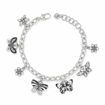 Brighton Women's Botanique Garden Charm Bracelet In Silver