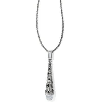 Brighton Women's Castillo Necklace In Silver In Metallic