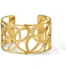 Brighton Women's Christo Vienna Wide Cuff Bracelet In Gold Plated In Gold