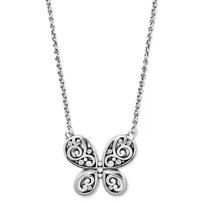 Brighton Women's Contempo Butterfly Necklace In Silver