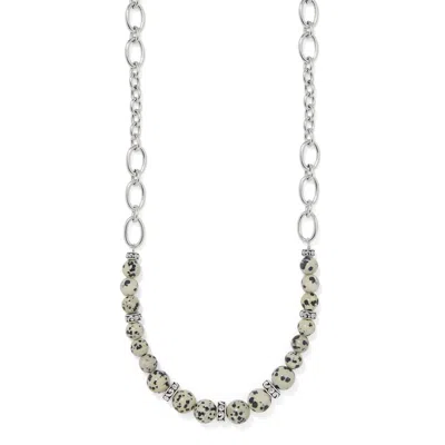Brighton Women's Contempo Zoic Necklace In Silver-cream In Neutral