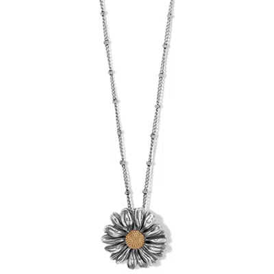 Brighton Women's Daisy Dee Short Necklace In Silver-gold In Metallic