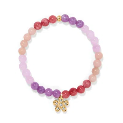 Brighton Women's Enchanting Flower Stretch Bracelet In Multi