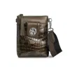 Brighton Women's Eta Mini Bag In Pewter In Silver