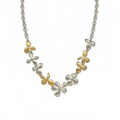 Brighton Women's Everbloom Garland Necklace In Gold/silver
