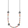 BRIGHTON WOMEN'S EVERBLOOM TRELLIS SHORT NECKLACE IN SILVER-MULTI