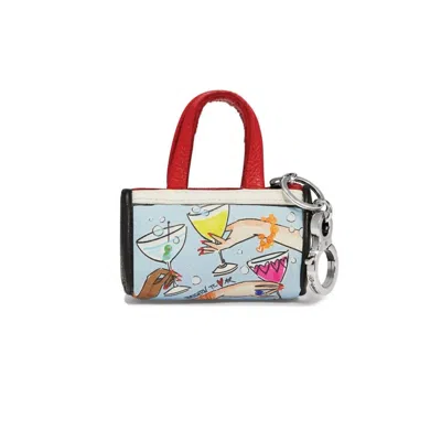 Brighton Women's Fashionista Cover Girls Duffle Handbag Fob In Multi