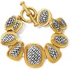 Brighton Women's Ferrara Artisan Two Tone Bracelet In Silver-gold In Multi
