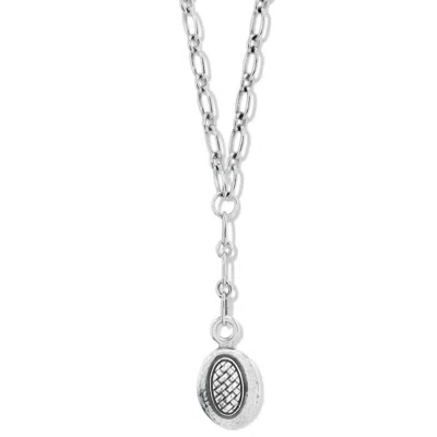 Brighton Women's Ferrara Artisan Y Necklace In Silver In Metallic