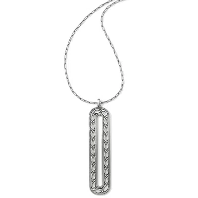 Brighton Women's Ferrara Equestra Necklace In Silver In Metallic