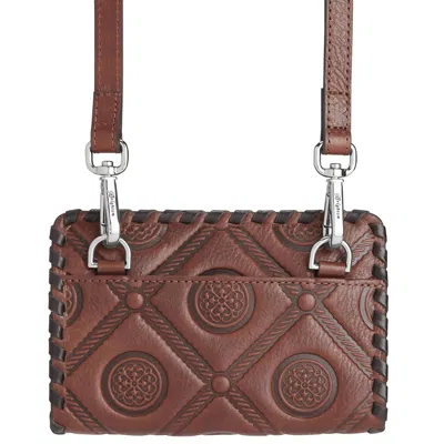 Brighton Women's Ferrara Medium Zip Wallet Bag In Brown