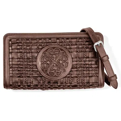 Brighton Women's Ferrara Montecito Zip Wallet In Whisky In Brown