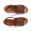 Brighton Women Ferrara Muse Wedge Platforms Shoe In Russet