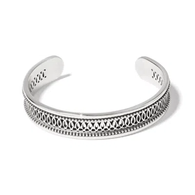 Brighton Women's Ferrara Siena Cuff Bracelet In Silver In Metallic