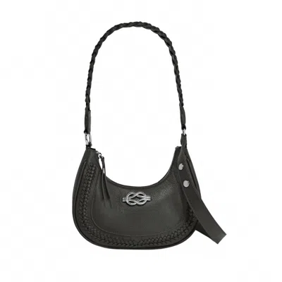 Brighton Women's Finn Convertible Shoulder Bag In Black