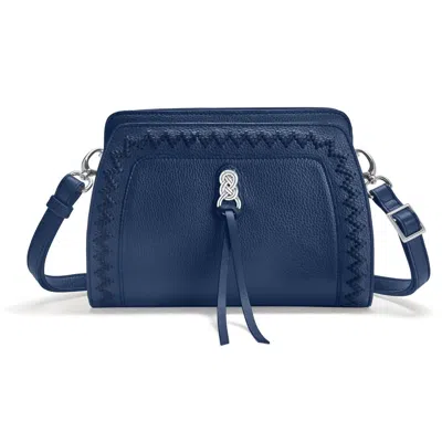 Brighton Women's Georgina Organizer Crossbody Bag In French Blue In Multi