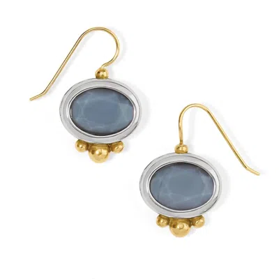 Brighton Women's Golden Moon French Wire Earrings In Silver/gold