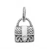 Brighton Women's Heavenly Handbag Purse Charm In Silver In Silver