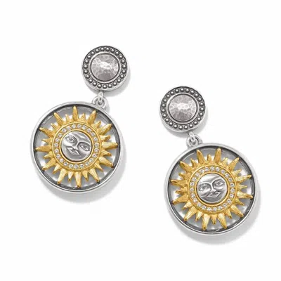 Brighton Women's Helios Post Drop Earrings In Gold / Silver In Multi